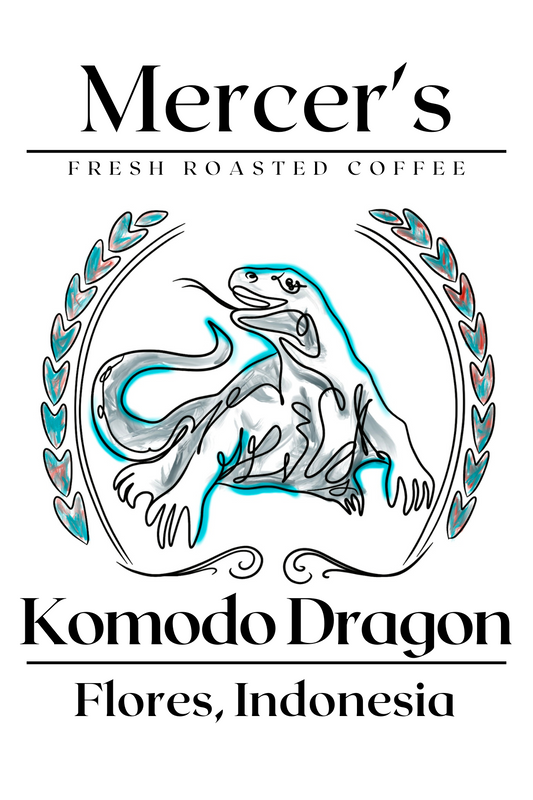 Organic Flores Komodo Dragon – Wet-Hulled Indonesian Coffee