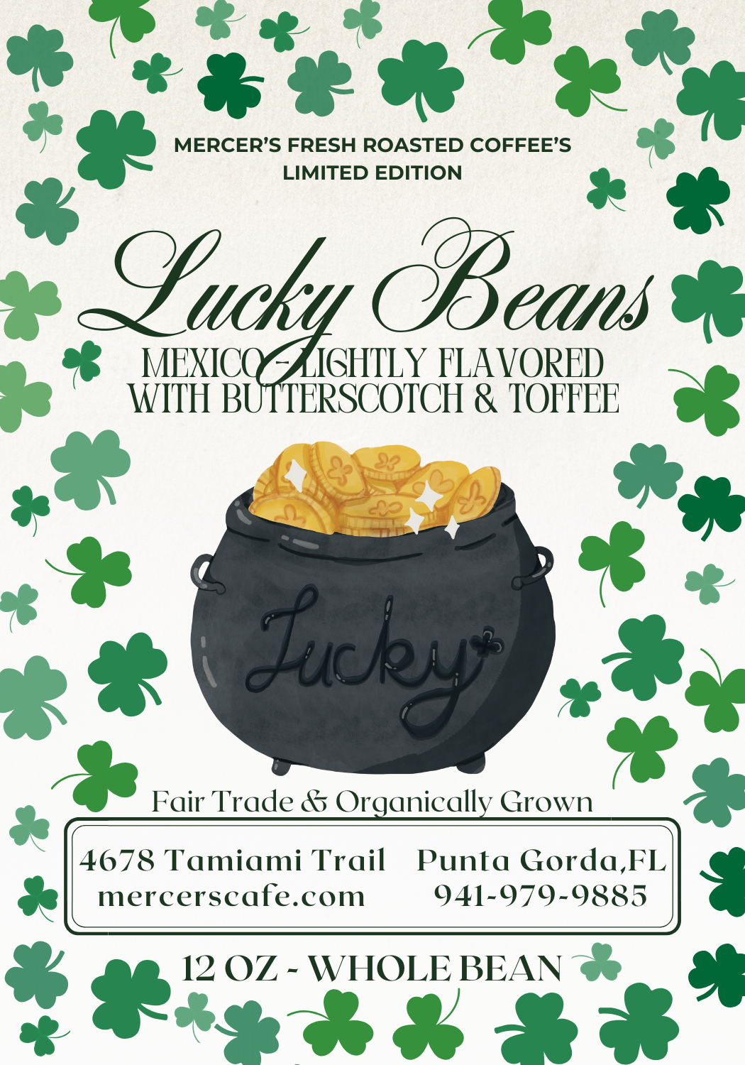 Lucky Beans! Limited Edition - 12oz Coffee